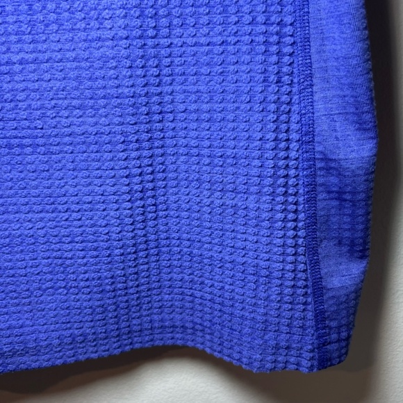 Columbia Womens Crestone Ridge Quarter Zip Pullover Shirt Purple Textured Medium - Picture 6 of 10